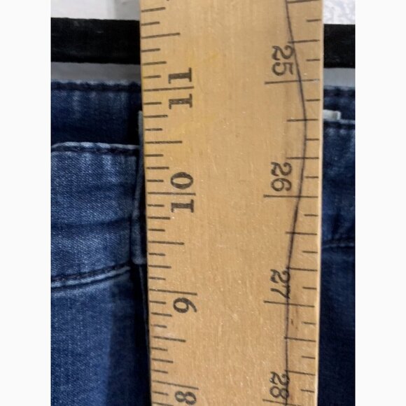 J. Jill Tried & True Fit Slim Leg Jean Womens 10 Blue Supersoft Stretch Mid Rise - Picture 3 of 11